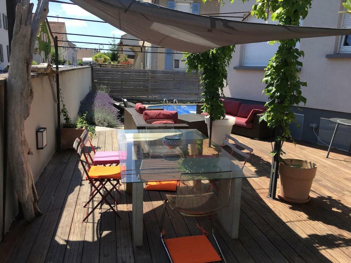 La Terrasse Selestadienne Селеста Экстерьер фото